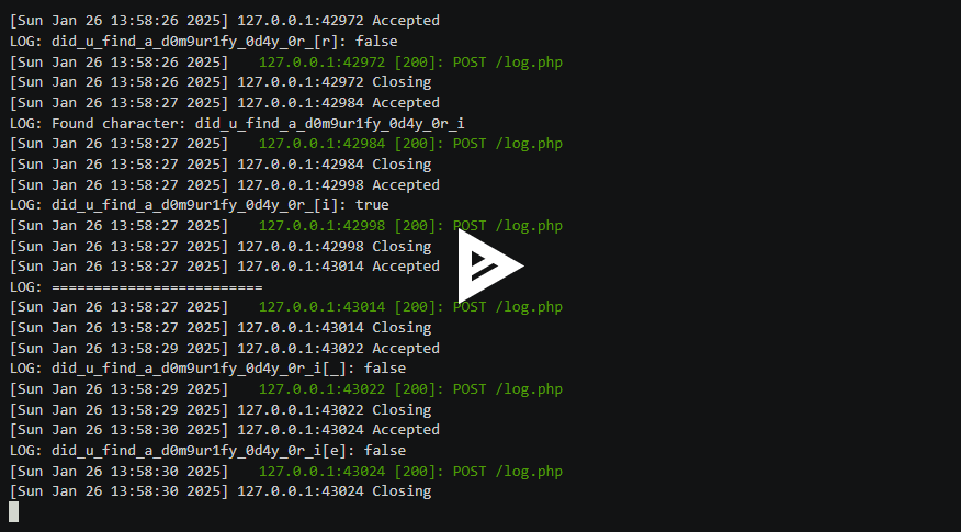 x3CTF - blogdog solve progress showcase