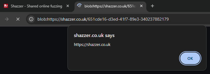 Successful alert(origin) after leaking and delaying