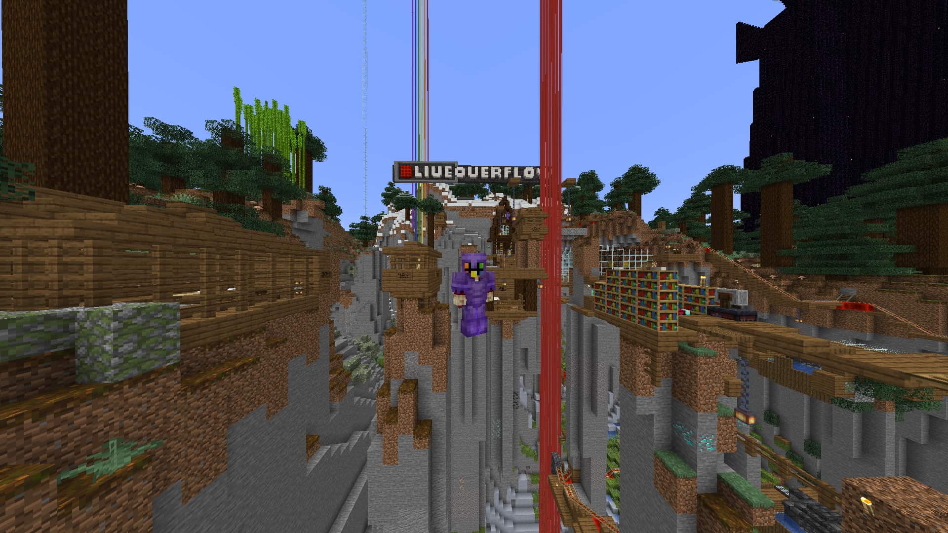 Screenshot of the new LiveOverflow base